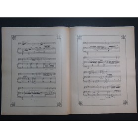 DE BREVILLE Pierre Chanson D'Hamsavati Chant Piano