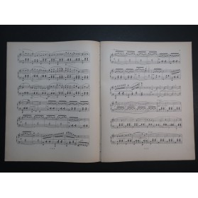 STECK Paul Flirtation Coquetterie Dédicace Piano 1894
