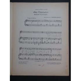 MARTINEZ ABADES J. Ay Cipriano ! Chant Piano 1919