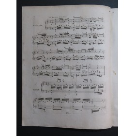 LATOUR Théodore Variations sur Sul Margine d'un Rio Piano ca1820