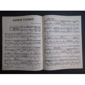 BARBIROLLI Alfredo Opium Tango Piano 1923