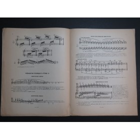 SCHUMANN Robert Exercices Préparatoires Caprices Paganini Piano 1916