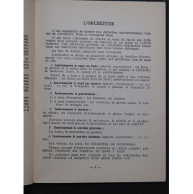 LINDENBERG Edouard Comment lire une partition d'orchestre 1952