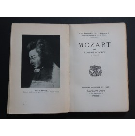 BOSCHOT Adolphe Mozart 1935