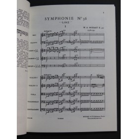MOZART W. A. Symphonie No 36 Orchestre 1979