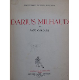 COOLAER Paul Darius Milhaud 1947