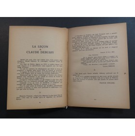 MARTIN Auguste Claude Debussy Dédicace 1942