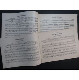 SCHUBERT Franz Symphonie Si min 2 Pianos 8 mains