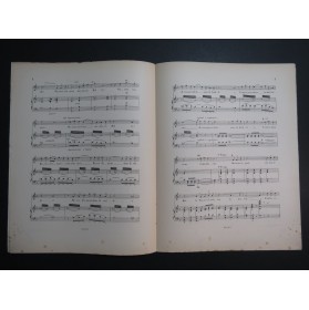 FLÉGIER A. Aubade Chant Piano 1894