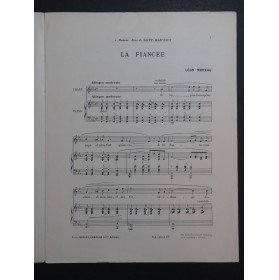 MOREAU Léon La Fiancée Chant Piano