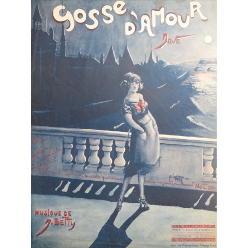 BETTY J. Gosse d'Amour Piano 1921