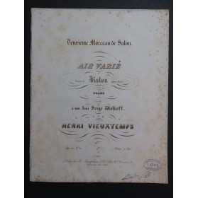 VIEUXTEMPS Henri Morceau de Salon No 2 Violon Piano ca1845