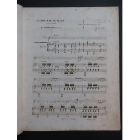 VIEUXTEMPS Henri Morceau de Salon No 2 Violon Piano ca1845