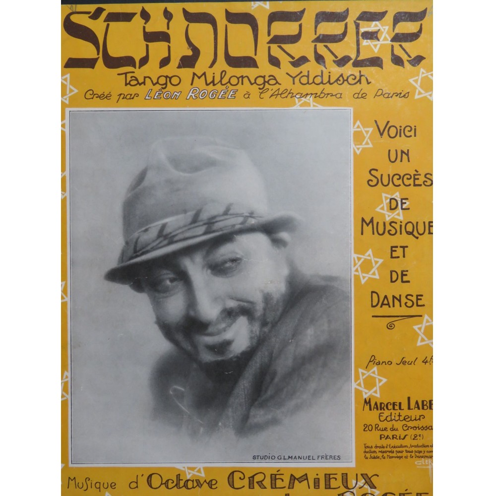 CRÉMIEUX Octave Schnorrer Piano 1925