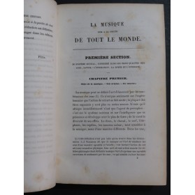 FÉTIS F.-J. La Musique mise à la Portée de tout le monde 1847