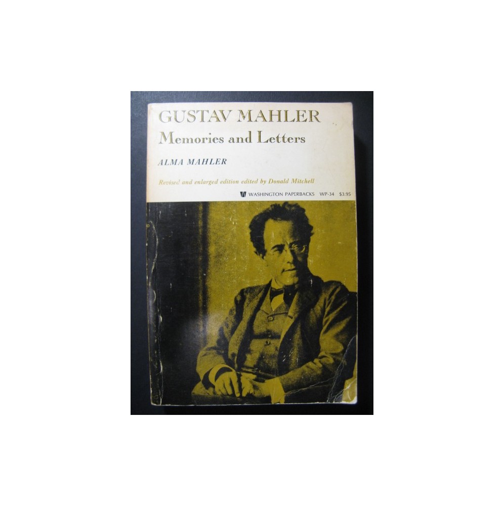 MAHLER Gustav Memories and Letters 1971