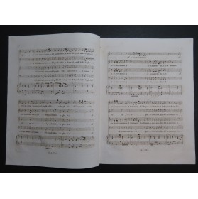 MARCELLO Benedetto Fragment d'un Psaume Chant Piano ca1840