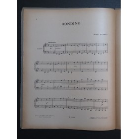BUDAI Paul Rondino Piano 1930