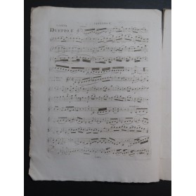 VIOTTI J. B. Trois Duos pour deux Violons 1er Violon ca1818