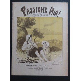 BARBIROLLI Alfredo Passione Mia ! Piano 1920