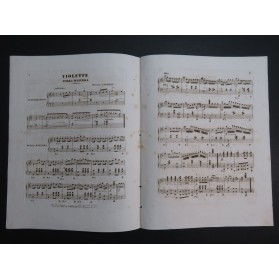 ANDRIEU Edouard Violette Piano XIXe siècle