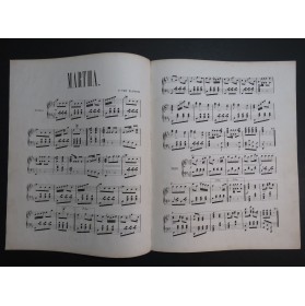 DE FLOTOW F. Martha Polka Piano ca1840