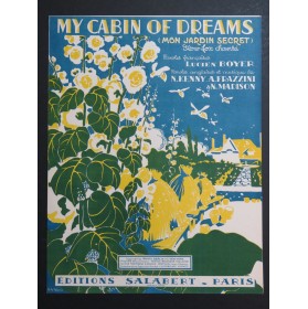 KENNY N. FRAZZINI A. et MADISON N. My Cabin of Dreams Chant Piano 1937