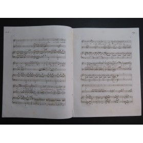 LORENZO Nicolo Il Bacio Rapito Chant Piano Flûte ca1840