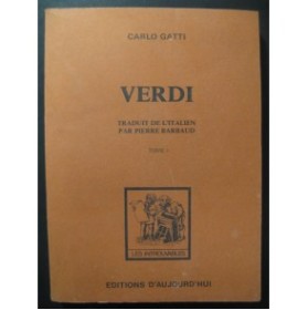 GATTI Carlo Verdi Tome 1 1977
