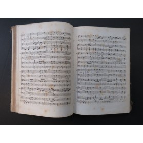 AUBER D. F. E. La Muette de Portici Opéra Piano Chant ca1850