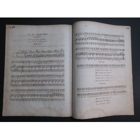 ROMAGNESI Antoine Trois Romances Chant Piano ou Harpe ca1820
