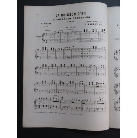 VALIQUET H. La Poupée de Nuremberg A. Adam Piano 4 mains ca1860