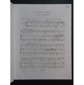 DONIZETTI G. Ninna Nonna Chant Piano ca1840