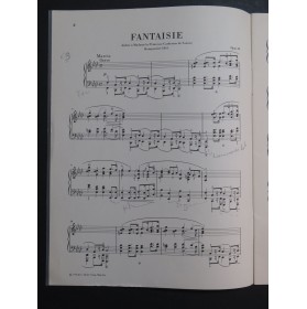CHOPIN Frédéric Fantaisie op 49 Piano 1978