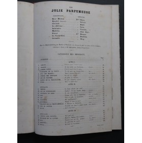 OFFENBACH Jacques La Jolie Parfumeuse Opéra Piano solo ca1875