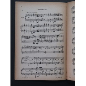 BOISSIÈRE Frédéric Orange et Macaroni Chant Piano ca1875