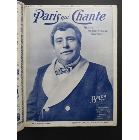 Paris qui chante No 74 à 101 Piano ou Chant Piano 1904