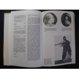 GOURRET Jean Dictionnaire des Chanteurs de l'Opéra de Paris 1982