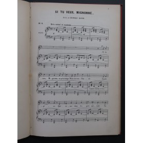 MASSENET Jules 40 Mélodies Piano Chant ca1885