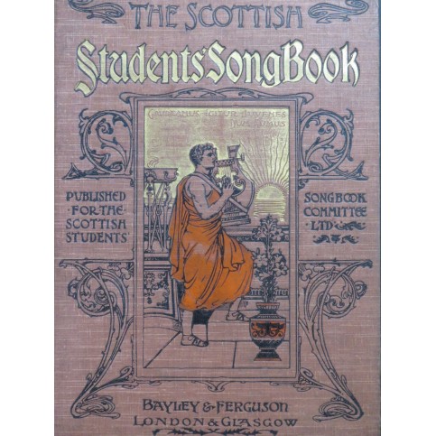 The Scottish Students' Song Book 109 pièces Chant Piano ca1897