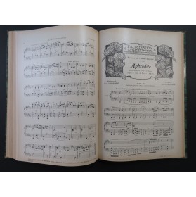 L'illustration Supplément Musical Piano Chant Piano solo 1905 - 1906