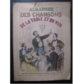 Almanach des Chansons de la Table et du Vin 1872