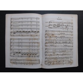 CASPERS Henri Ma Tante Dort Opéra Chant Piano ca1860