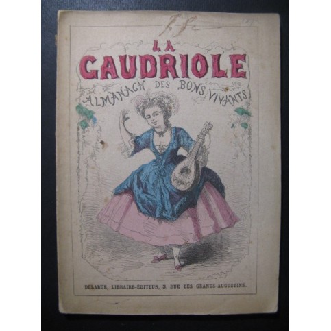 La Gaudriole Almanach des Bons Vivants 1872