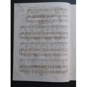 SPONTINI Gaspare Olimpia No 14 Chant Piano ca1820