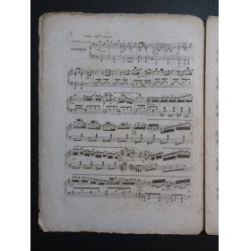 CZERNY Charles Rondino No 17 La Muette de Portici op 198 Piano ca1830