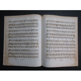 SCHUBERT Franz Auprès de Toi Chant Piano ca1840
