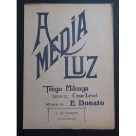 DONATO E. A Media Luz Piano