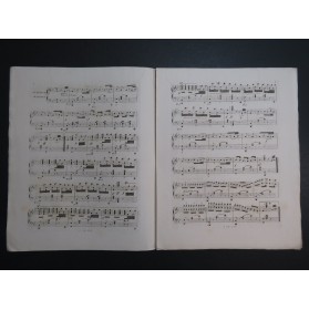 KRIEGER J. Léon Les Clochettes Piano ca1845