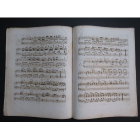 HÜNTEN François Variations Duo de Winter op 9 Piano ca1820